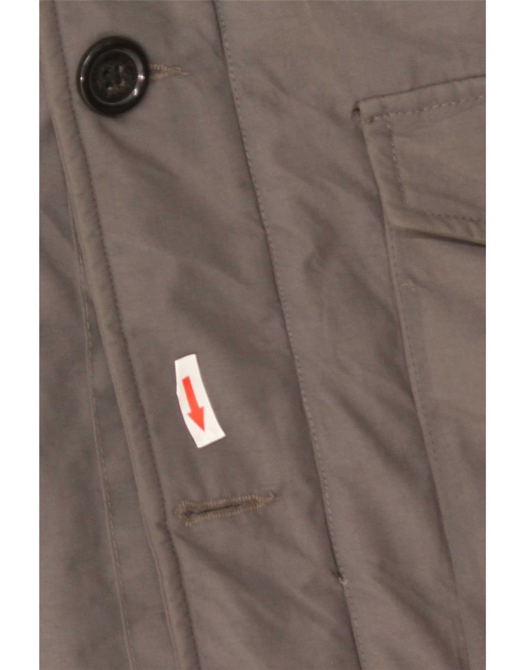 Jachetă parka cu glugă pentru bărbați, UK 46 3XL, gri