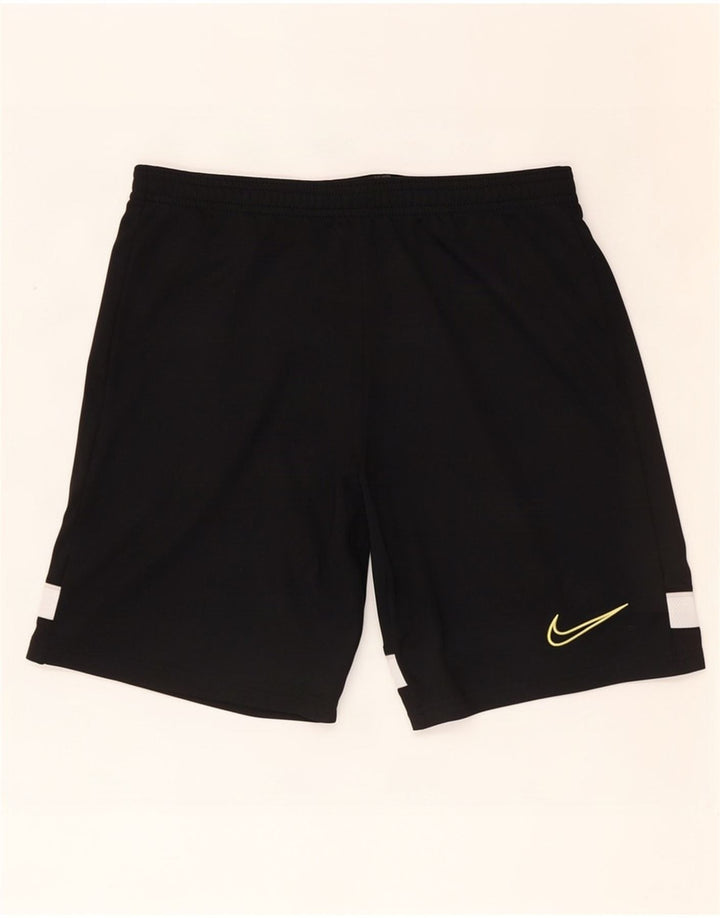 Pantaloni scurți sport Nike Dri Fit pentru bărbați, mici, negru, poliester