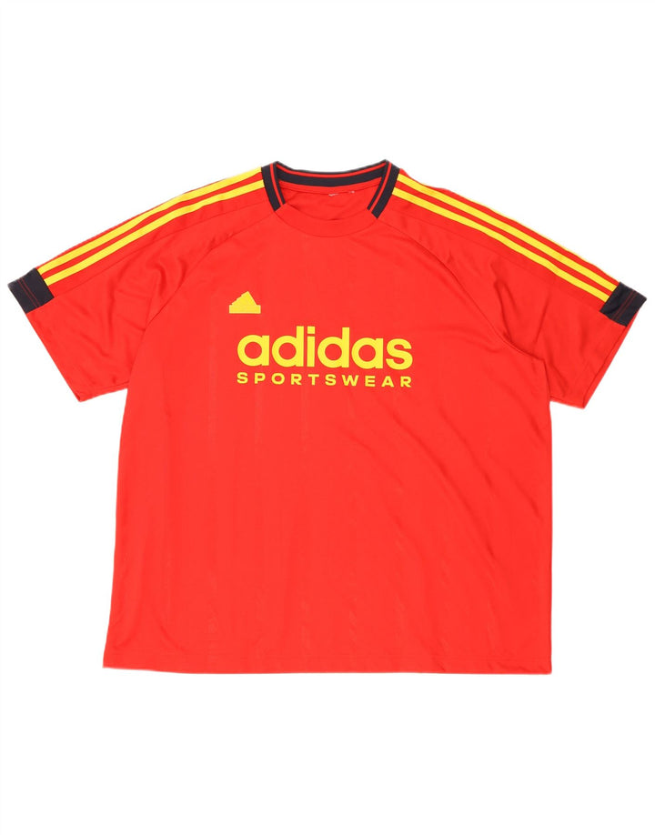 Tricou grafic pentru bărbați Adidas Top 2XL Roșu