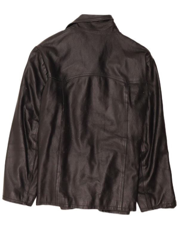 Jachetă de piele Terranova pentru femei UK 20 2XL Negru