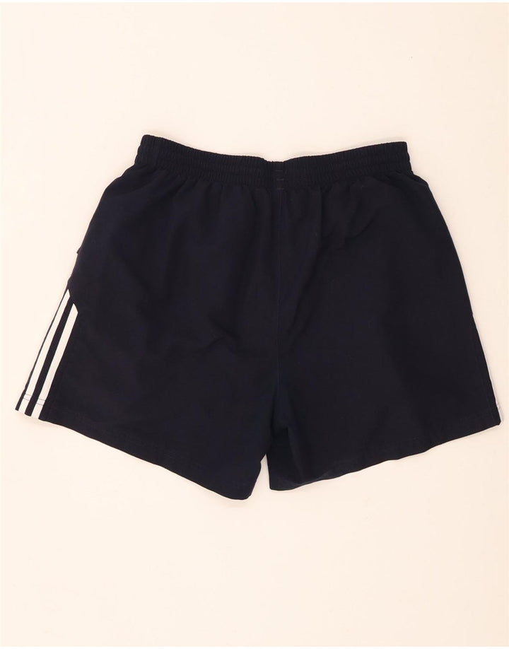 Pantaloni scurți sport Adidas pentru bărbați, poliester mediu negru