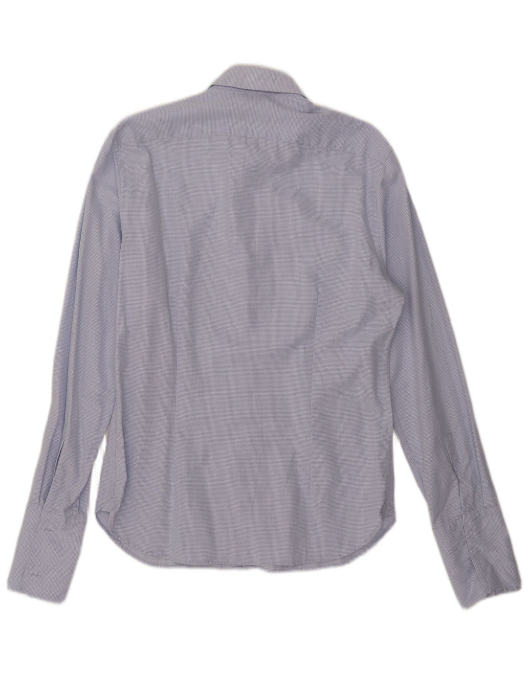 Cămașă formală pentru bărbați Dkny Slim Fit Mărimea 15 1/2 Medium Blue Check