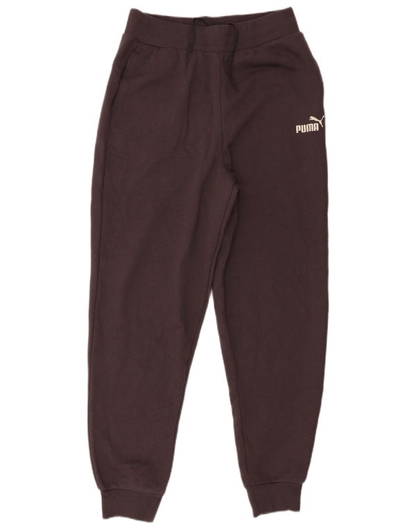 Pantaloni de trening Puma pentru bărbați Joggeri mici din bumbac violet