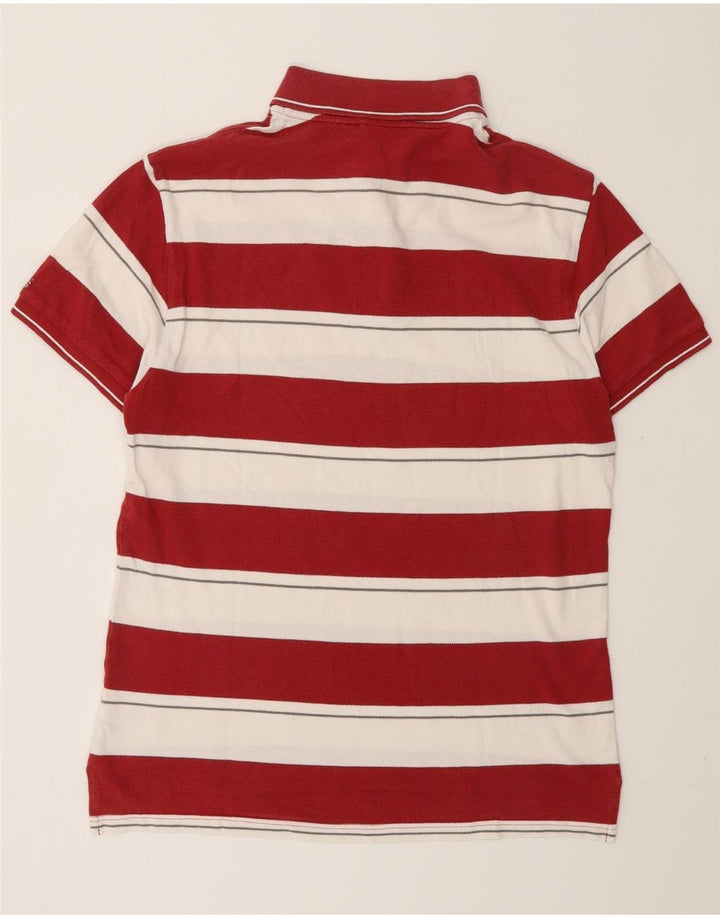 Tricou polo rugby cu mânecă scurtă pentru bărbați ADIDAS Miami Heat, cu dungi roșii medii