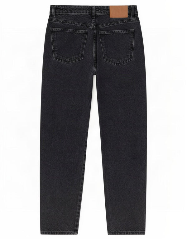 Blugi conici pentru femei cu talie înaltă Zara EU 36 XS W26 L27 Negri