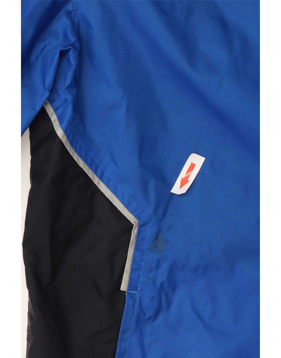 Jachetă de ploaie cu glugă Puma pentru bărbați UK 38, albastru mediu, nailon color bloc