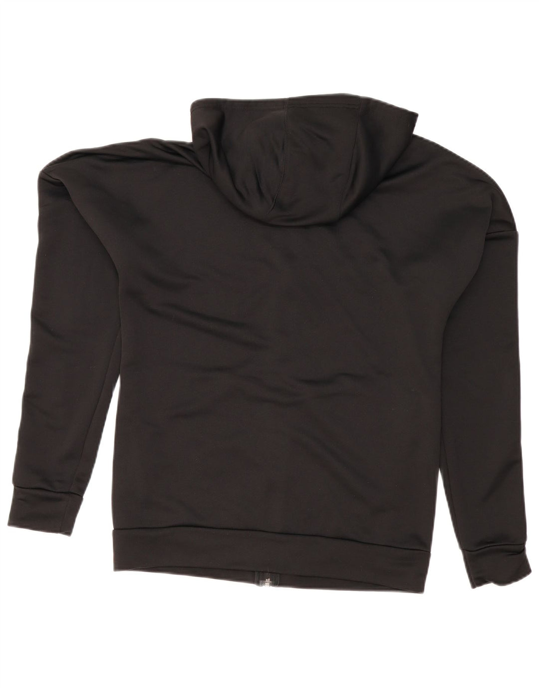 Pulover Adidas pentru bărbați, cu fermoar, UK 38/40 Poliester mediu negru