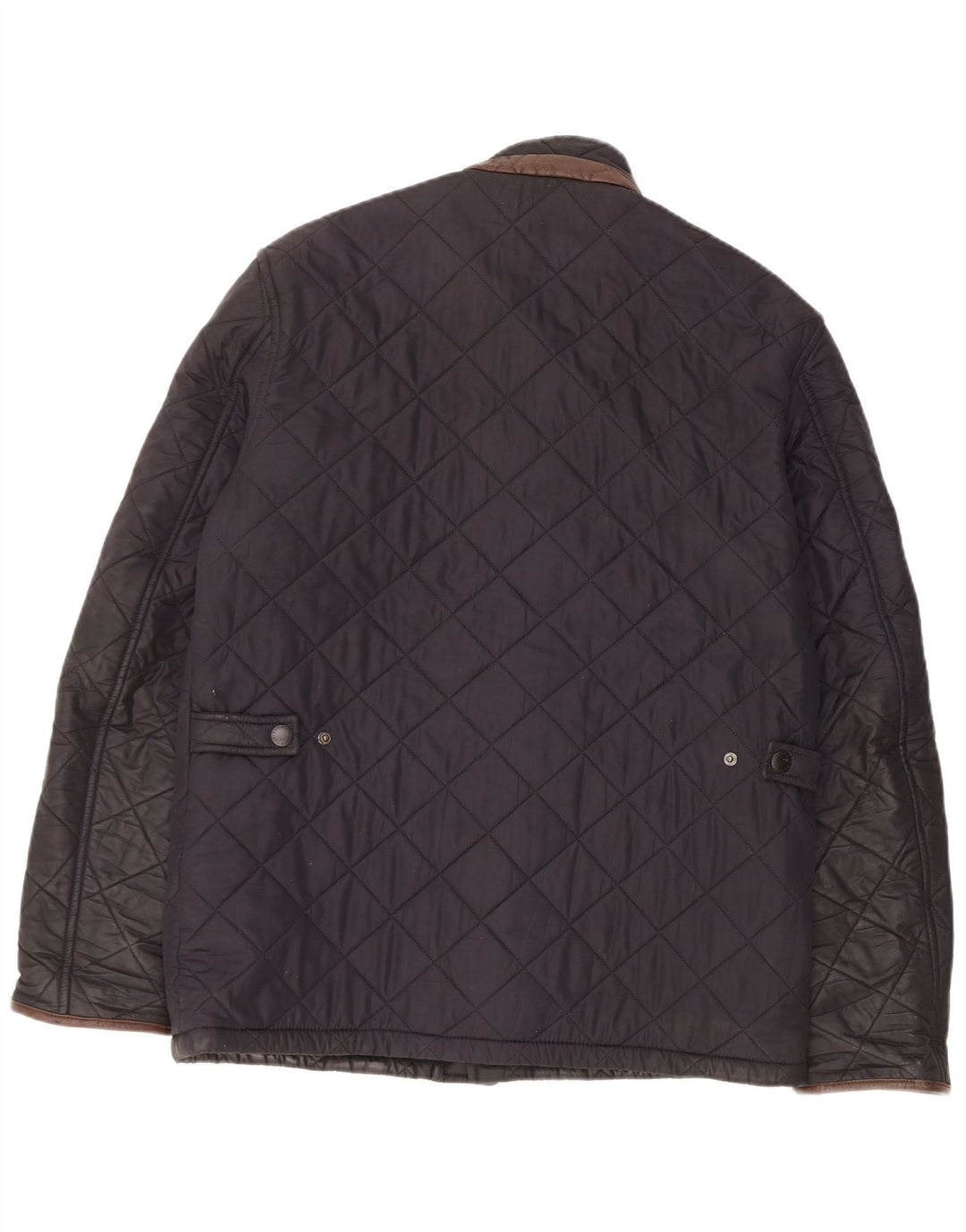 Jachetă matlasată pentru bărbați Barbour UK 36 Poliester bleumarin mic