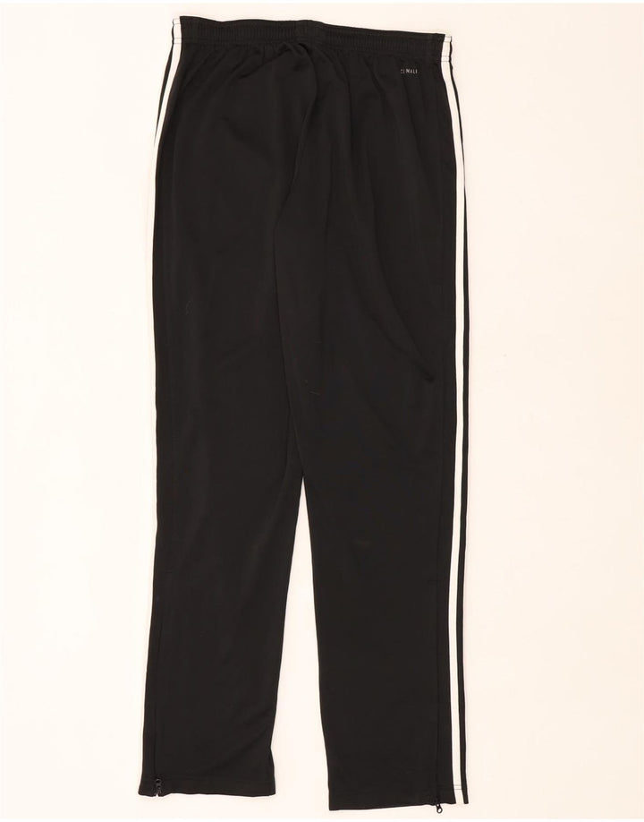 Pantaloni de trening Adidas Climalite pentru femei UK 14 Poliester negru mare