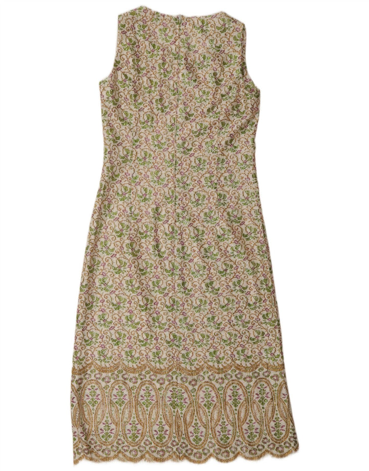 Lucie Linden Rochie Maxi pentru Damă EU 38 Medium Multicolor Floral Anii 80