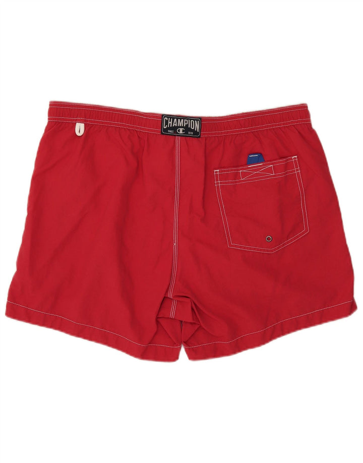 Pantaloni scurți de înot Champion pentru bărbați 3XL poliamidă roșie