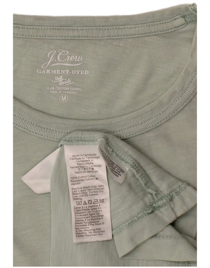 J. CREW Mens T-Shirt Top Medium Green Cotton