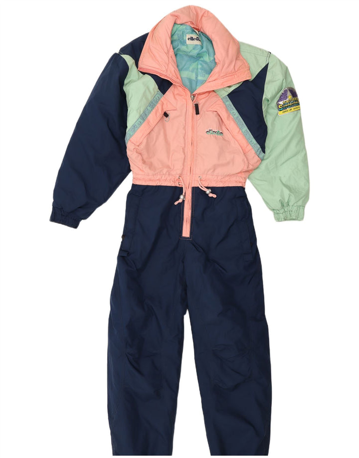 Salopetă de schi grafică pentru femei Ellesse IT 42 Medium Multicolor Colorblock