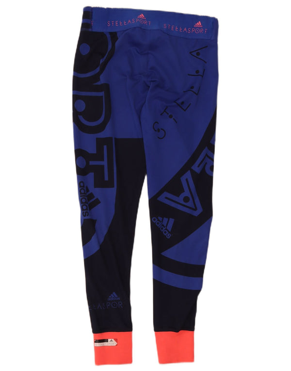 Pantaloni de trening Stella pentru femei Adidas Pantaloni de jogging UK 8/10 Small Blue