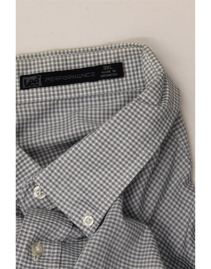 Cămașă pentru bărbați Lee 3XL Blue Check