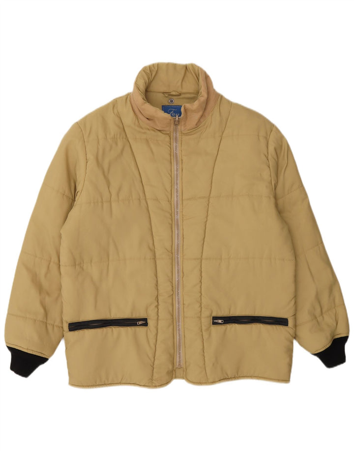 Jachetă căptușită pentru femei Fay UK 20 2XL Bej Colorblock