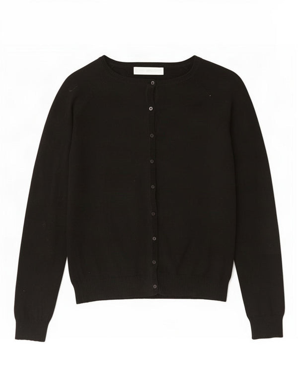Pulover cardigan pentru femei Zara UK 12, bumbac gri mediu
