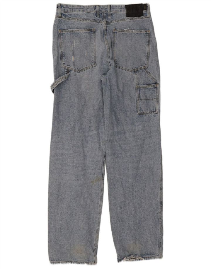 Blugi drepti Cargo Superdry pentru bărbați W32 L34 albaștri