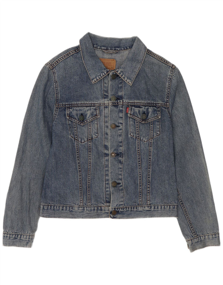 Jachetă de blugi pentru băieți Levi's 10-11 ani XL bumbac albastru