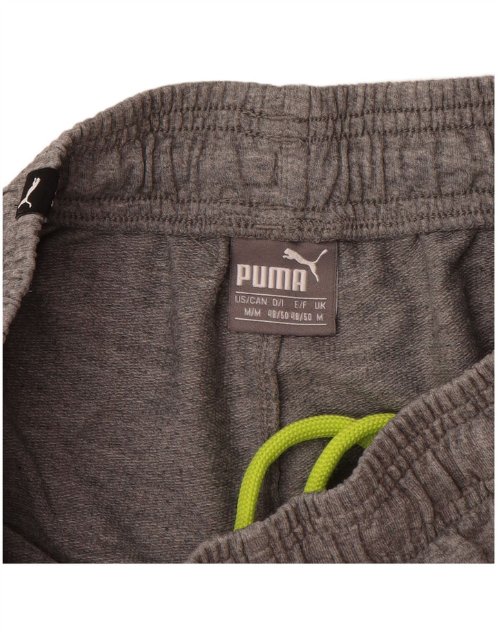 Pantaloni scurți sport grafic Puma pentru bărbați, gri mediu