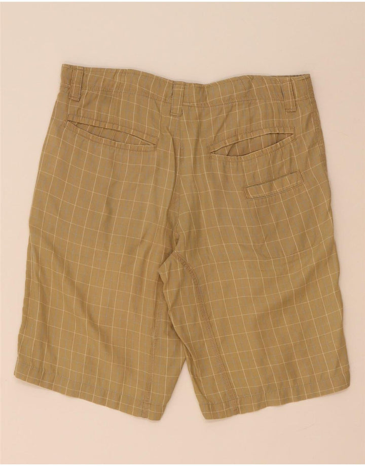 Pantaloni scurți chino pentru bărbați Nike, cu tăiere obișnuită, mici W30, bej check