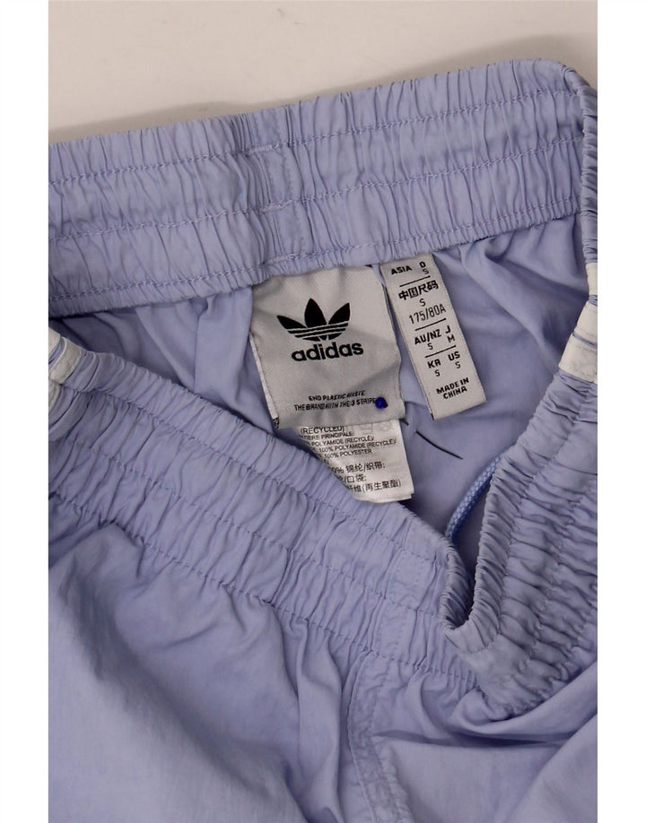 Pantaloni scurți sport Adidas pentru femei UK 8 Small Purple Poliester