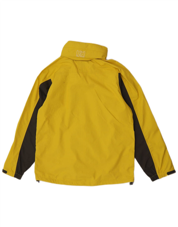 Jachetă de ploaie cu glugă pentru femei Helly Hansen UK 16, mare, galbenă