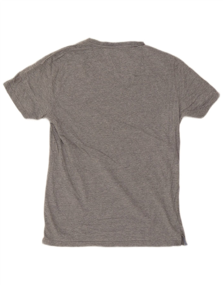 Tricou Massimo Dutti pentru bărbați Top Medium Gri