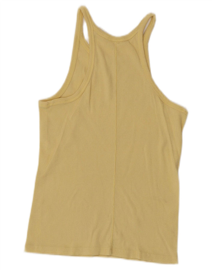 Vest Top pentru femei Levi's UK 12 Medium Yellow
