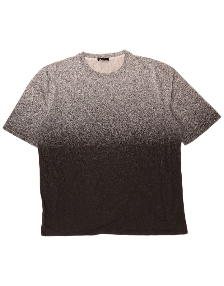 Tricou Cos pentru bărbați Top mare, gri bumbac cu pete