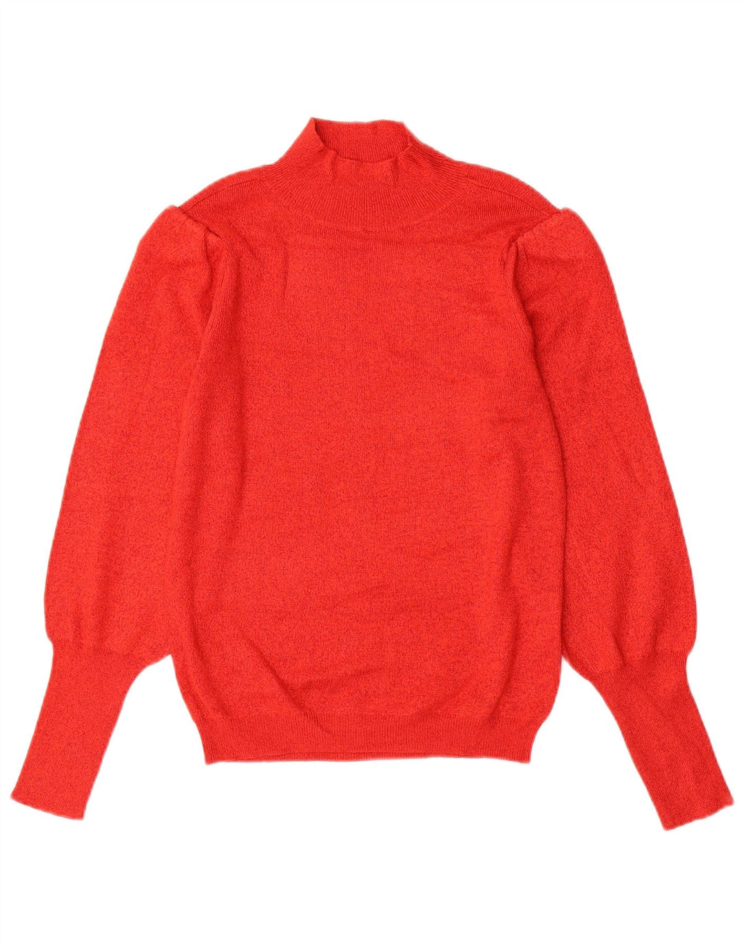Pulover cu gât țestoasă pentru femei Marks & Spencer UK 8 Small Red Viscose