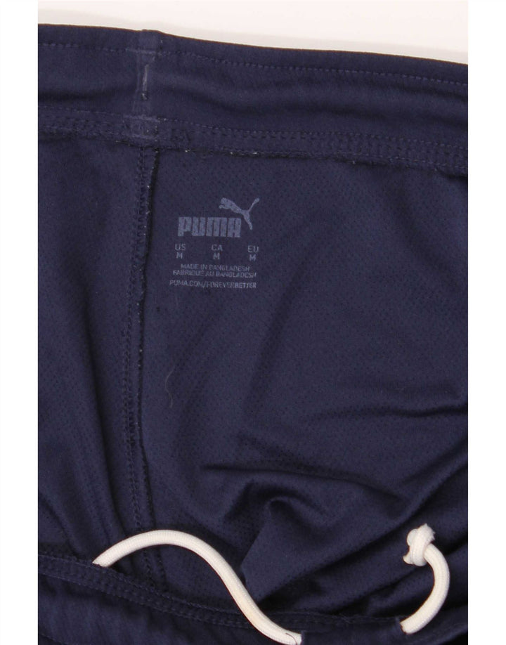 Pantaloni scurți sport pentru bărbați Puma Climalite, albastru bleumarin mediu