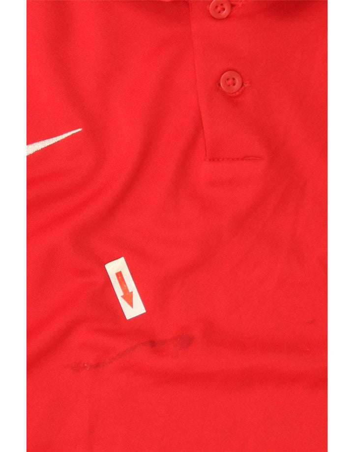 Tricou polo Nike pentru bărbați Dri Fit 2XL poliester roșu