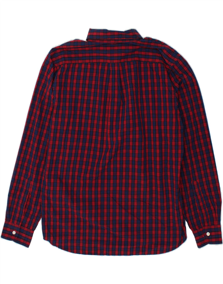 DOCKERS Mens Standard Fit Shirt Large Red Check Cotton Vintage Dockers and Second-Hand Dockers from Messina Hembry 