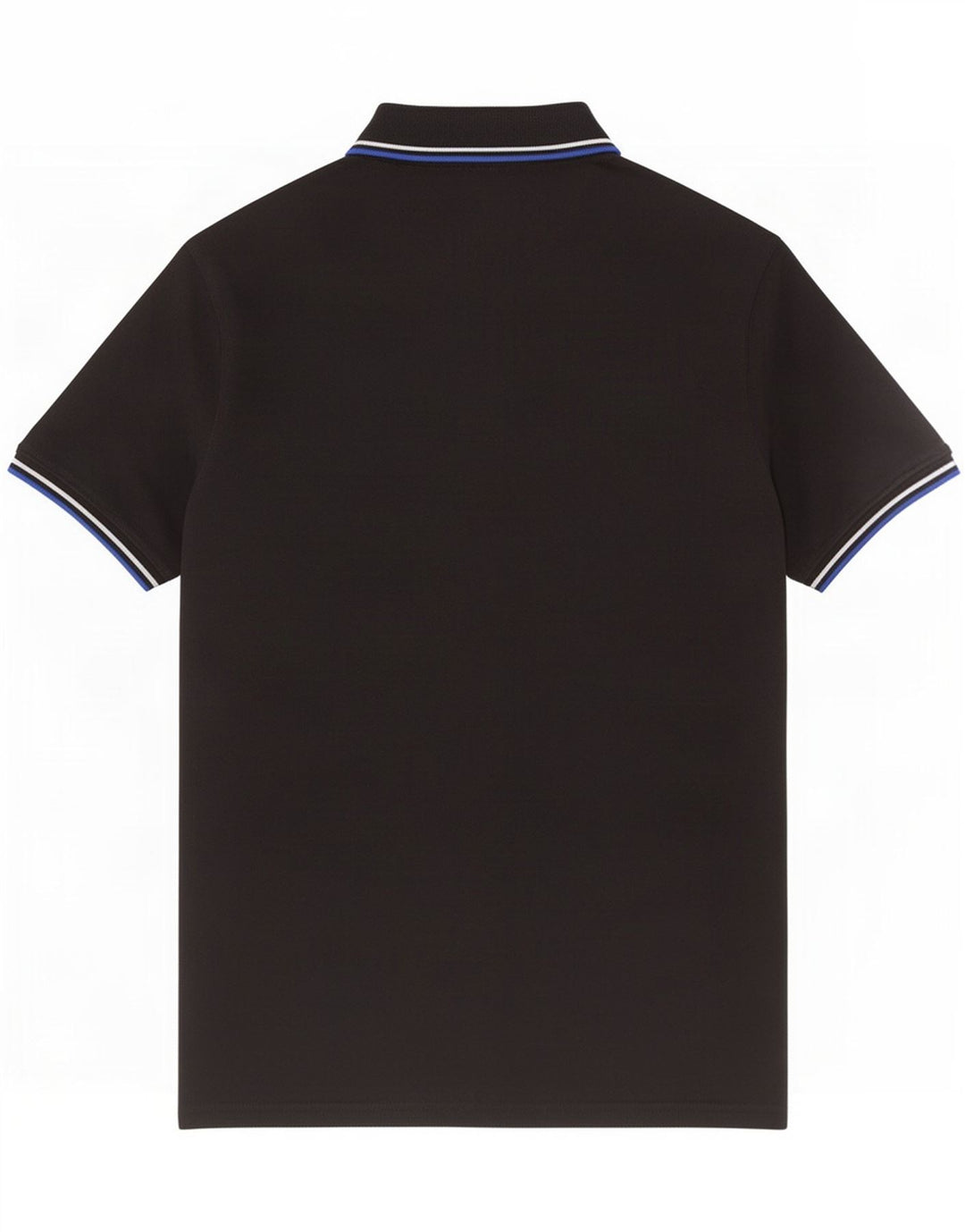 Tricou polo Champion pentru bărbați, bumbac mediu negru
