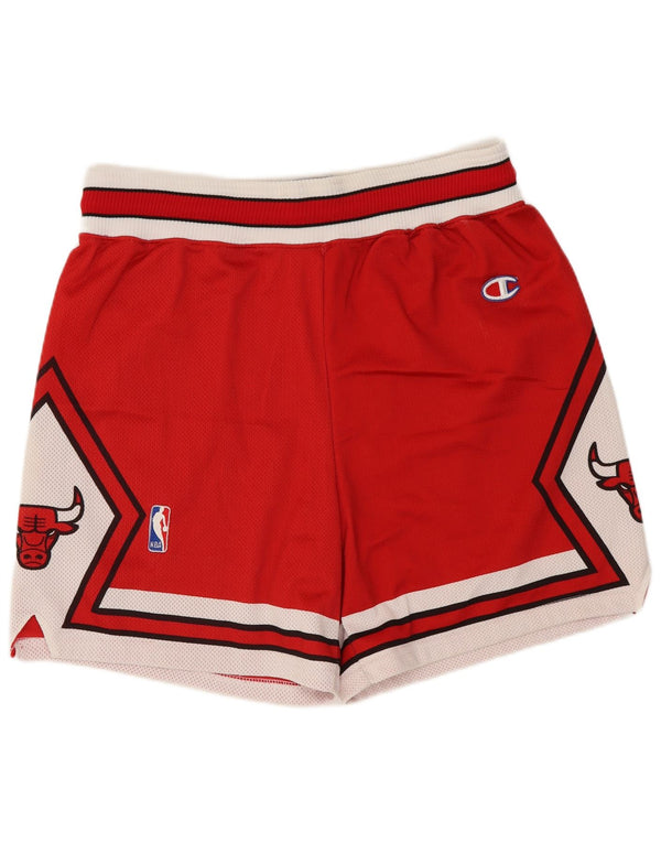 Pantaloni scurți pentru bărbați Champion Chicago Bulls Graphic Sport, roșii mici