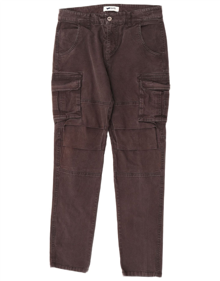 Pantaloni cargo subțiri pentru bărbați Gas L32 L32, bumbac gri