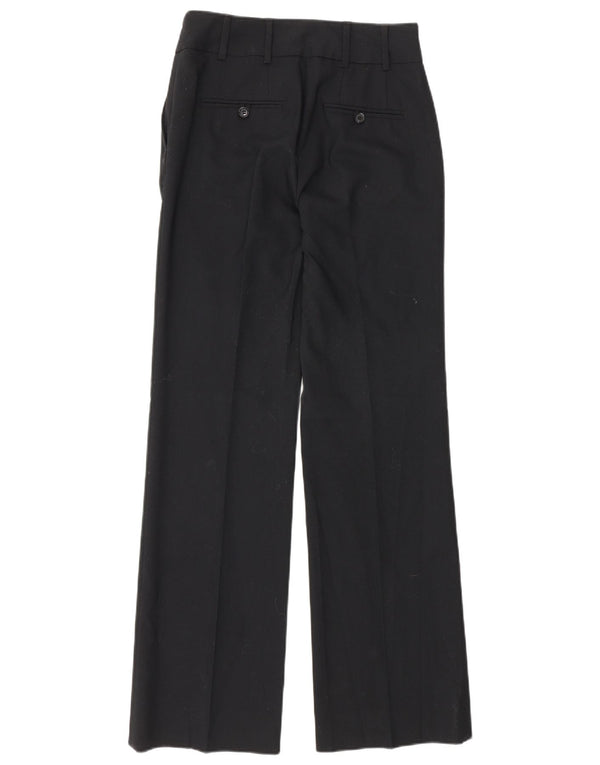Pantaloni chino Bootcut pentru femei Zara EU 34 2XS L24 L32 Negri