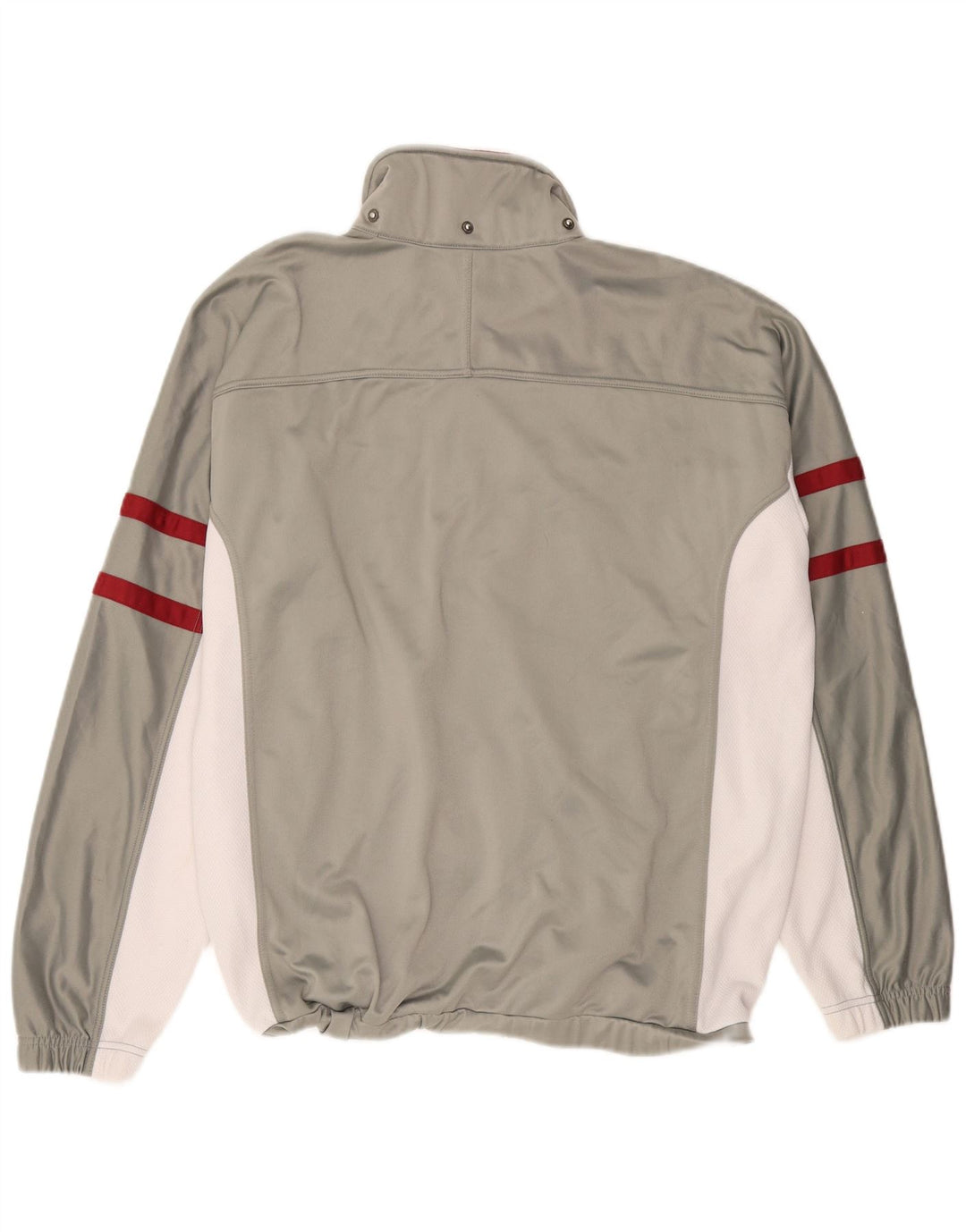 Jachetă de trening pentru bărbați ASICS XL, gri, poliester color bloc