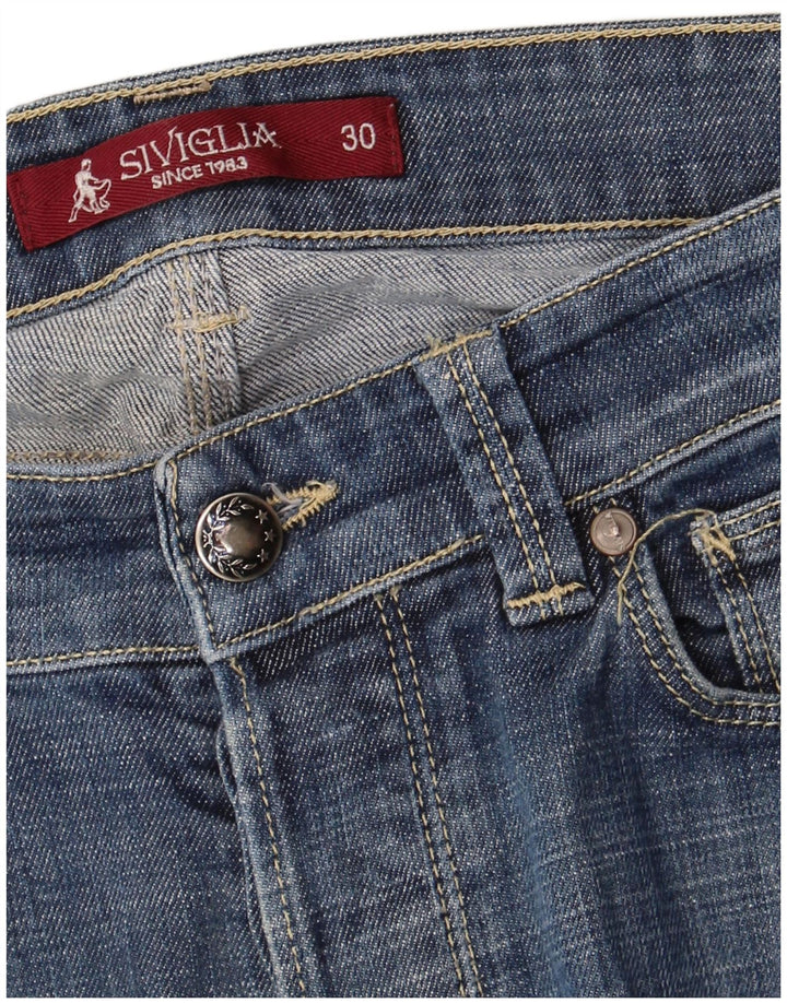 SIVIGLIA Blugi Slim Femei L30 L32 Bumbac Albastru
