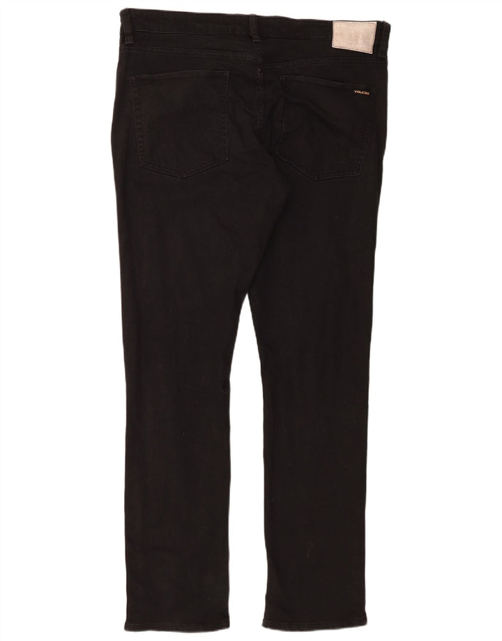 Blugi skinny pentru bărbați Volcom W36 L32 bumbac negru