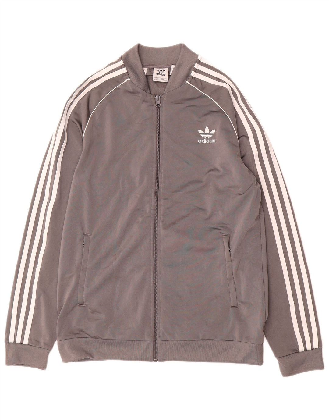 Jachetă de trening pentru băieți Adidas 15-16 ani poliester gri