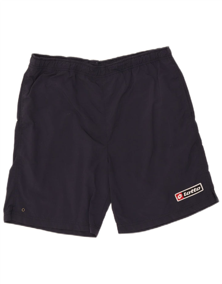Pantaloni scurți sport Lotto pentru bărbați, mari bleumarin