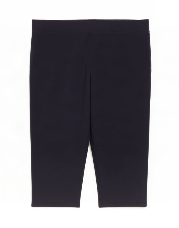 Leggings Capri pentru femei Marks & Spencer UK 18 XL, bumbac bleumarin