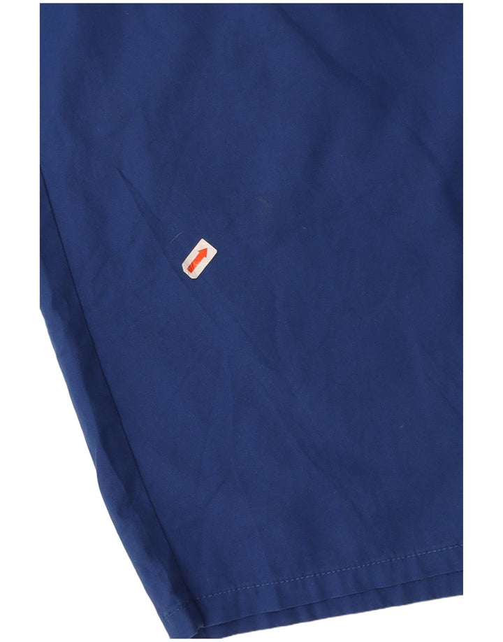 BENETTON Mens Casual Shorts W34 Large Blue Cotton
