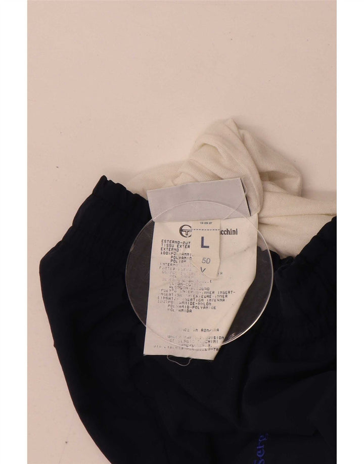 Sergio Tacchini Pantaloni de trening pentru bărbați Poliamidă mari bleumarin