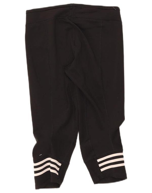 Leggings Adidas Climalite Capri pentru femei UK 12/14 Poliester mediu negru