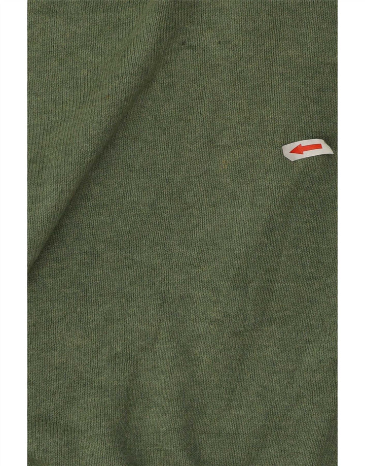 Pulover Chaps pentru bărbați, cu tăiere obișnuită, cu gât crew, bumbac verde 2XL
