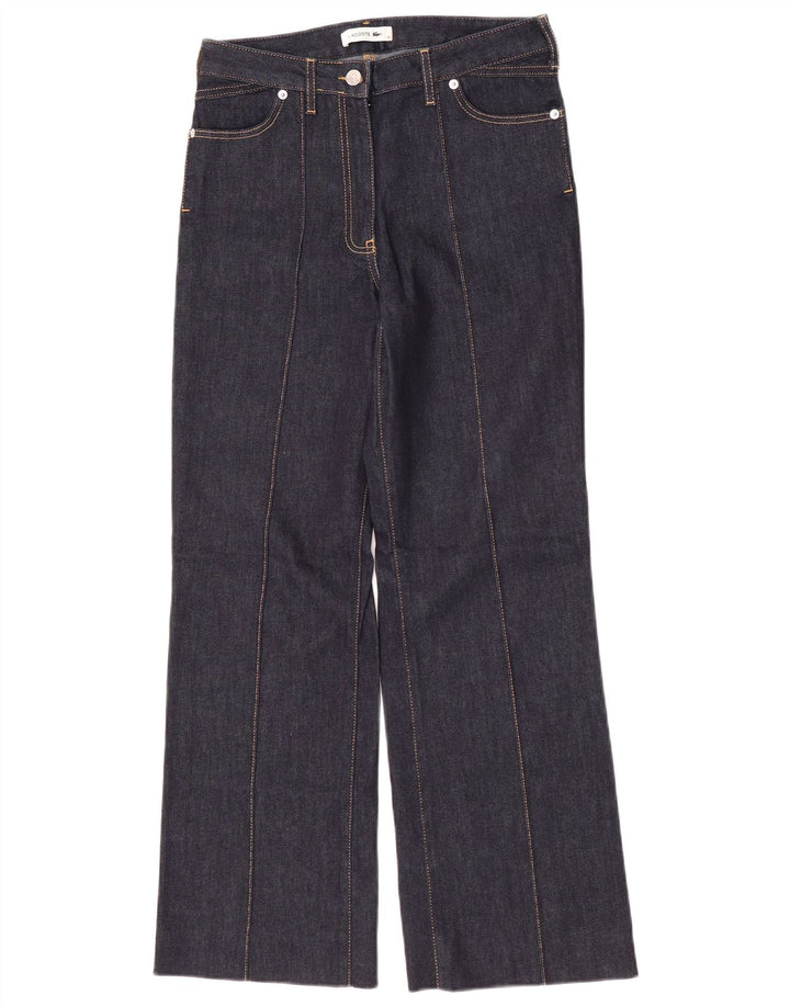 Blugi Lacoste pentru femei Bootcut Mărimea 36 Small W28 L29 Bumbac bleumarin