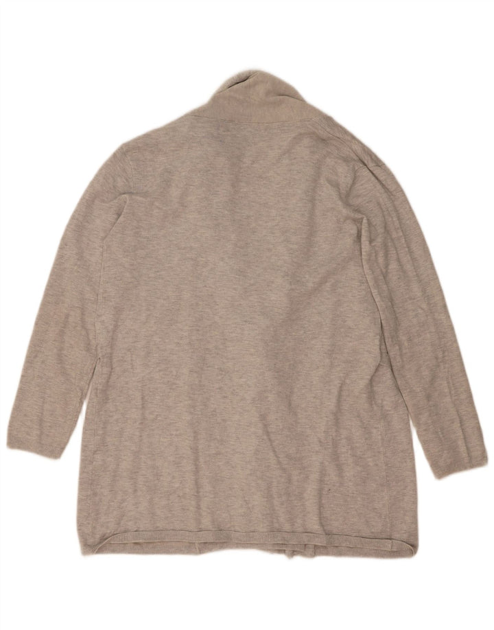 Pulover cardigan pentru femei Zara UK 14, gri mediu, viscoză cu pături